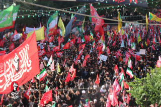 گزارش تصویری تشییع رهبر شهید