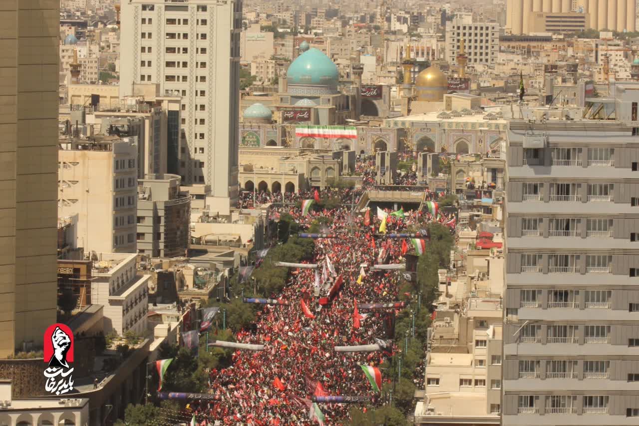 گزارش تصویری تشییع رهبر شهید 7